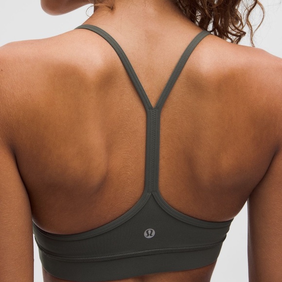 LULULEMON Flow Y Bra Nulu Light Support A-C Cups w Pads NWOT size 10 square tag - Picture 4 of 8